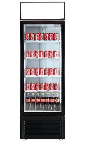 Single door display fridge 