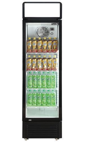 Single door display fridge 