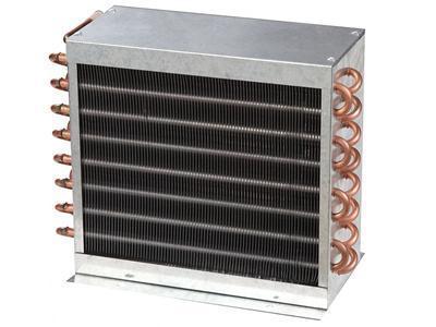 Copper finned condenser