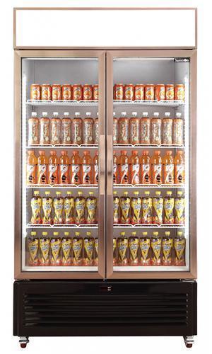 SGR-1100 Double Glass Door Display Refrigerator