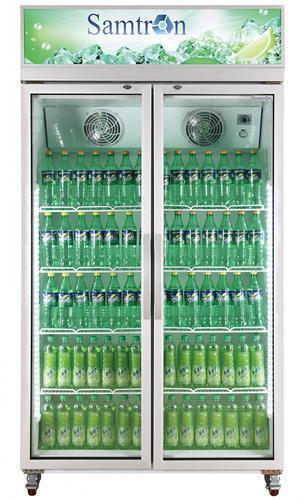 Top Mount Chiller Commercial Display Refrigerator